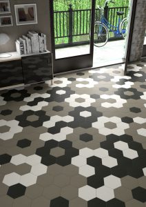 Twist par Ceratec - Blanc, Gris & Noir - 5-1/2"